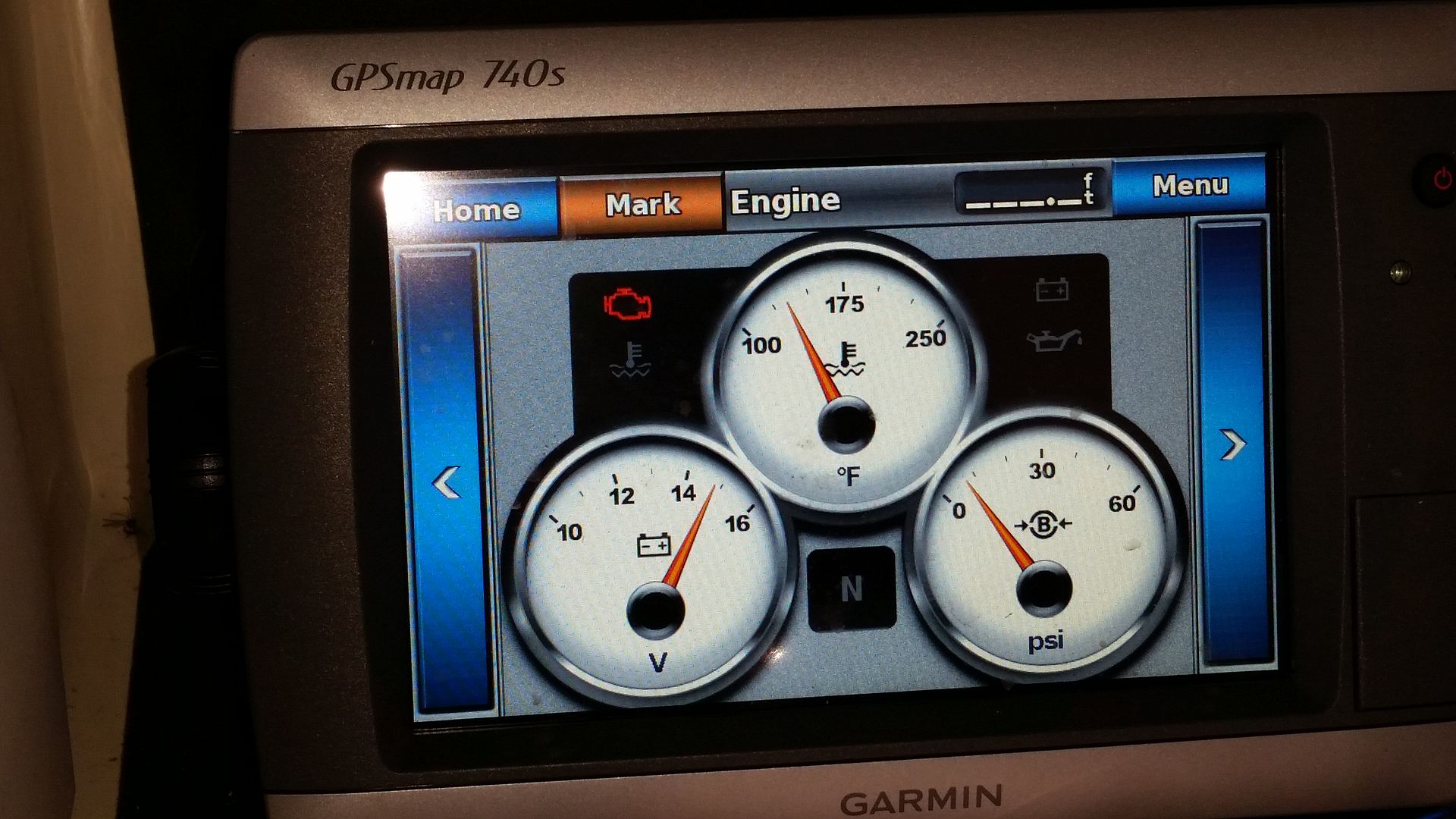 Engine overheat and Temperature gauge Club Bennington